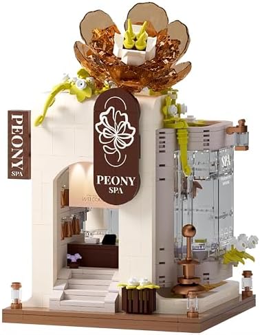 Modern Supply Store Building Kit 810 Pieces with Scene Music