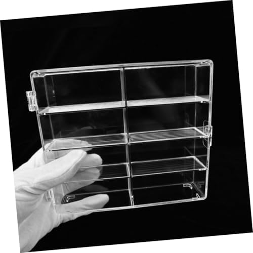 Homoyoyo 2pcs Wall-Mounted Display Case for Collectibles