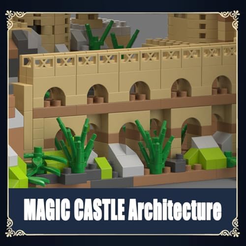 Architecture Harry Castle Micro Building Blocks Set 5400PCS