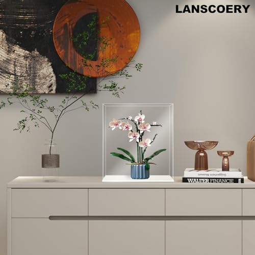 LANSCOERY Acrylic Display Case for Collectibles