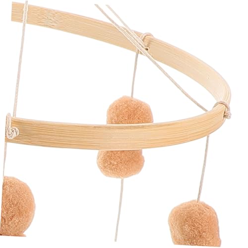 Yardwe Flower Crib Mobile Boho Decor for Nursery