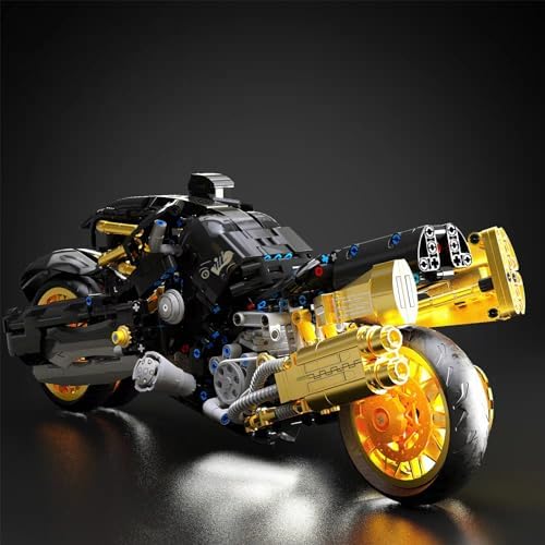CAXIMSY Motorcycle Building Block Set 1388 Pieces
