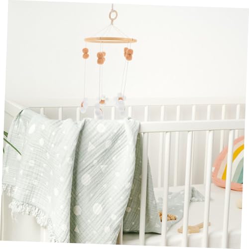 Boho Flower Crib Mobile Nursery Decor for Boys