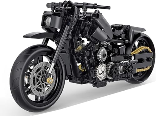 Yunigzmy Motorcycle Building Kit 586Pcs