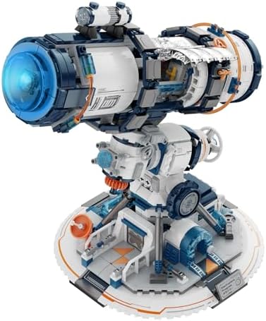 Space Telescope Building Set for Adults - 995 Pieces with Light