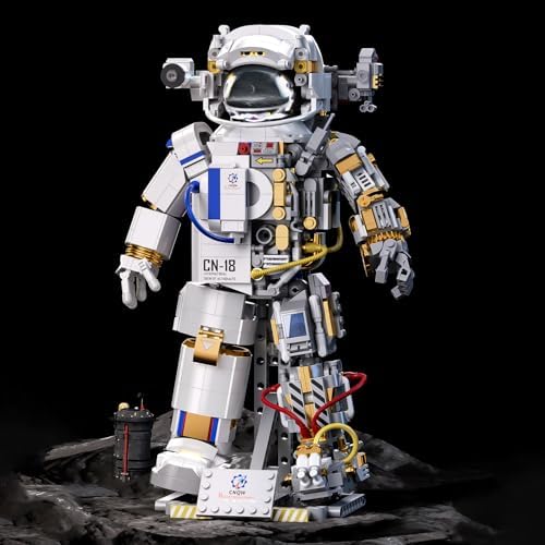 PinkBee 1449 Piece Astronaut Building Blocks Set