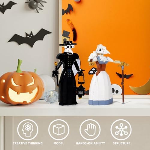 Plague Doctor Building Blocks Set - 500Pcs Medieval Collectible Toy 1
