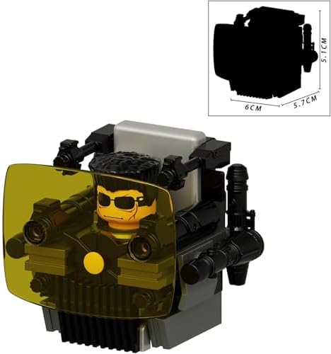 Bentex Toilet G-Man Building Set 3 PCS