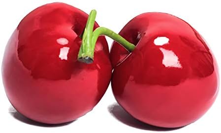 XINFU Big Double Cherry Play Food Decoration