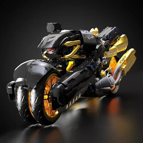 CAXIMSY Motorcycle Building Block Set 1388 Pieces