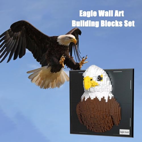 Eagle Building Blocks Wall Art Set 1924 Pieces