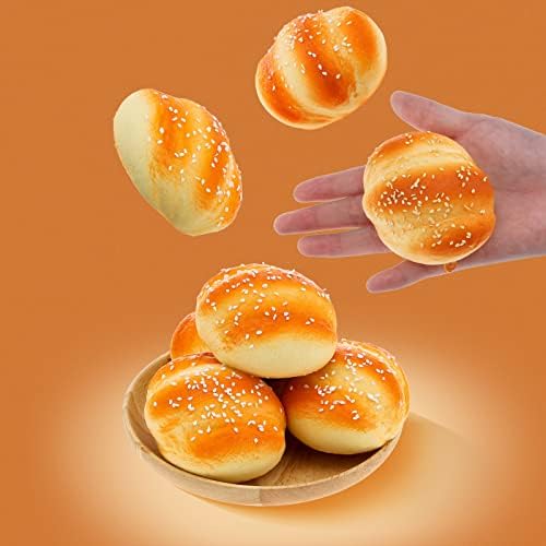 Gresorth 6 Piece PU Fake Cake Bread Kitchen Toy