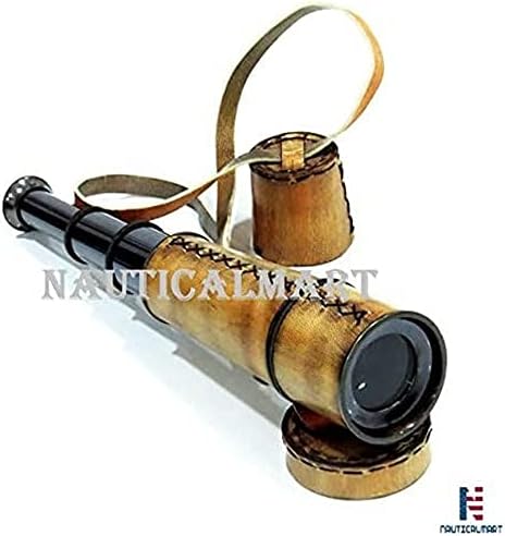 NauticalMart Antique Maritime Spyglass Telescope with Carry Belt 16