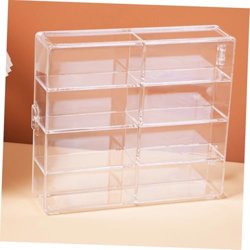 GANAZONO Car Model Storage Box Display Case 2 Pack