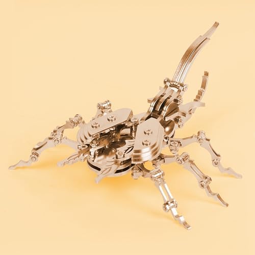 3D Metal Puzzle Beetle - Assembles with Tools