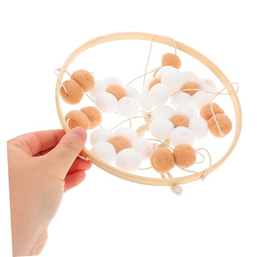 Vaguelly Boho Flower Mobile for Crib Nursery Bedroom Decor