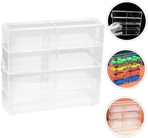 Modern Display Case Stand for Collectible Models and Toys
