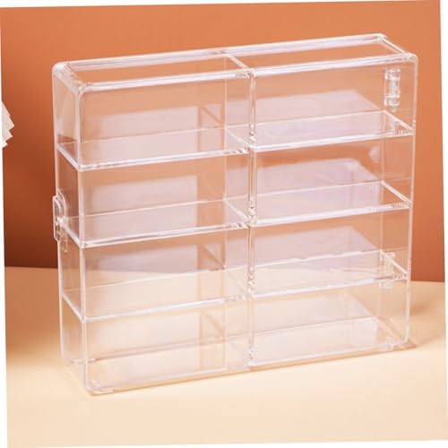 Modern Display Case Stand for Collectible Models and Toys