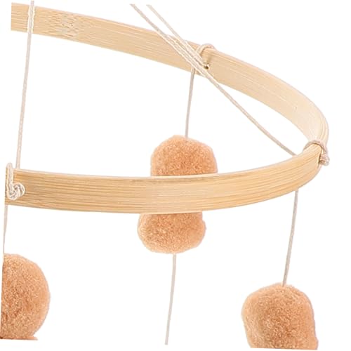 Boho Flower Crib Mobile Nursery Decor for Boys