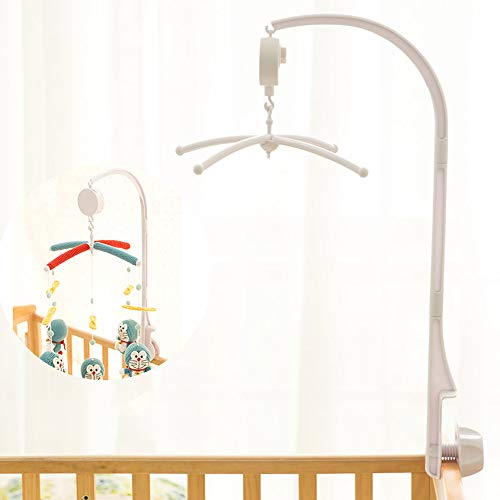 AFUNTA 26 Inch Baby Crib Mobile with Music Box Holder