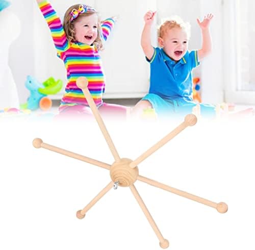Pssopp Baby Crib Mobile Hanger with Wind Chime Design
