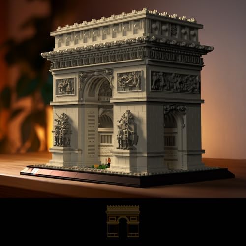 Givenni Architecture Arc de Triomphe Model Kit 4436PCS