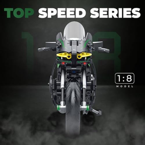 18 Scale Motorcycle Building Set for Adults and Kids