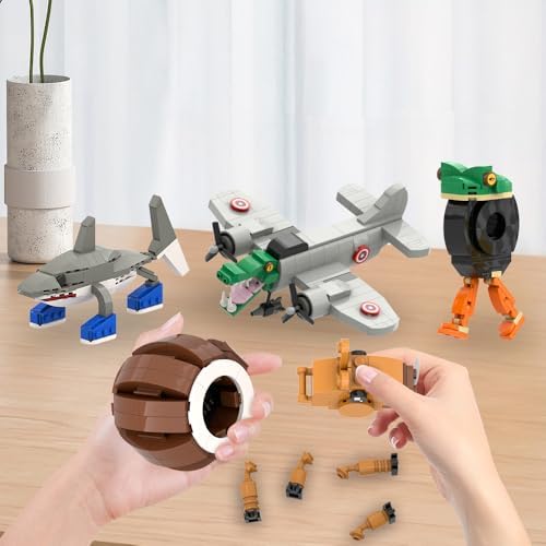 720 Piece Italian Brainrot Building Blocks Set 5-in-1 ABS Construction Kit