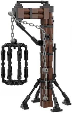 Medieval Knights Guillotine Prison MOC Building Set