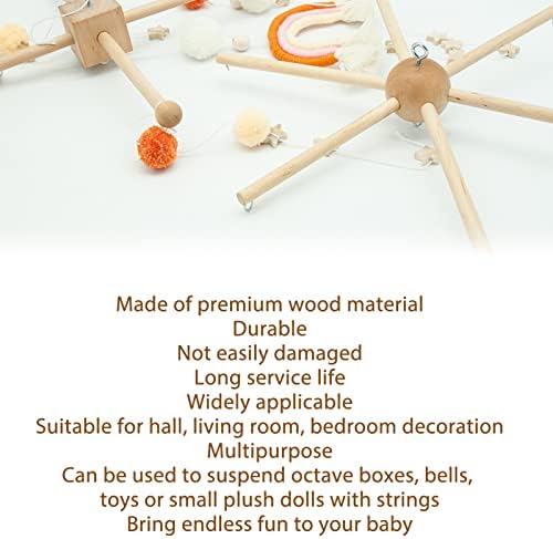 Kodrily Wooden Mobile Frame Kit with Six Legs
