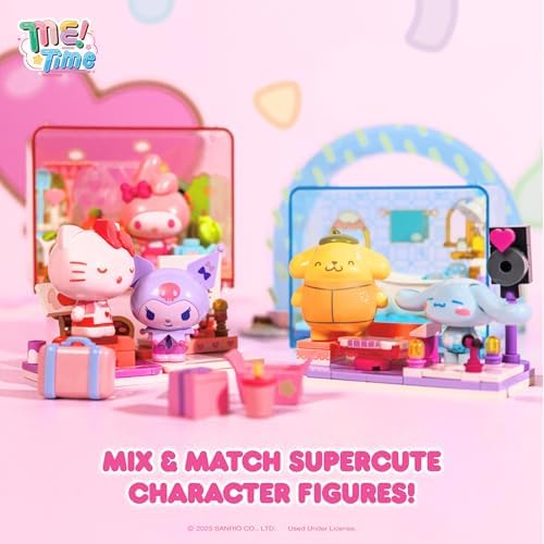 Hamee Sanrio Hello Kitty Building Blocks Blind Box - 1 Pc Mystery Set