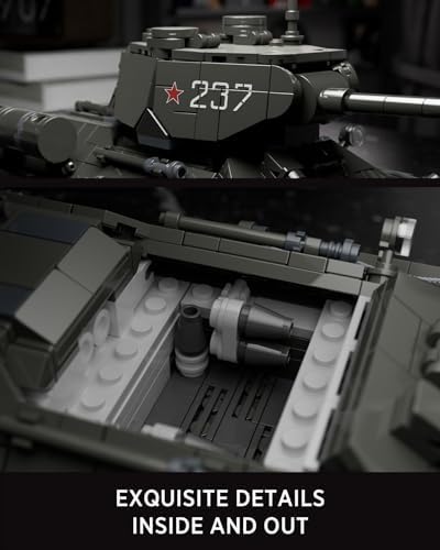 Nifeliz T34 85 Tank Building Set for Adults