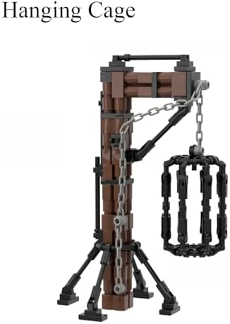 Medieval Knights Guillotine Prison MOC Building Set