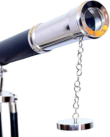 Antiqueex Vintage Nautical Telescope Floor Stand