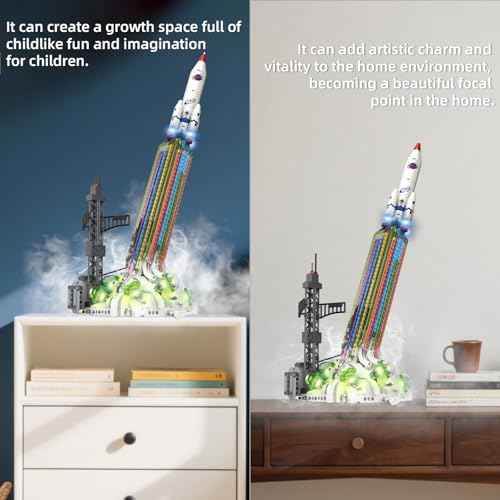 Suplanet Space Exploration Rocket Model Building Set 711 Pcs