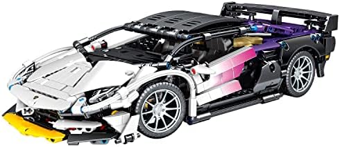 Super Sports Car Building Kit 114 Scale 1337 Pieces