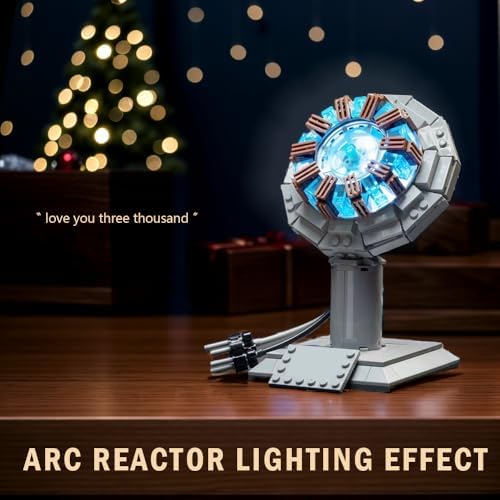 Optic Axis Iron Man Arc Reactor Building Set - Tony Starks Heart