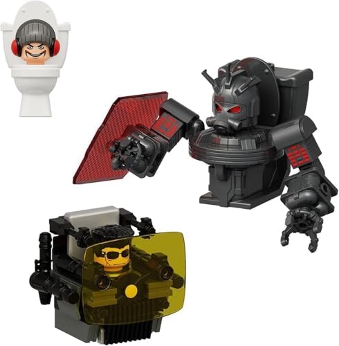 Bentex Toilet G-Man Building Set 3 PCS