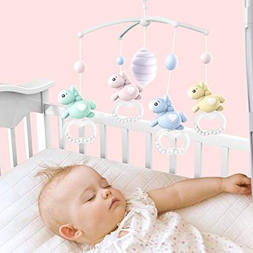 AFUNTA 26 Inch Baby Crib Mobile with Music Box Holder