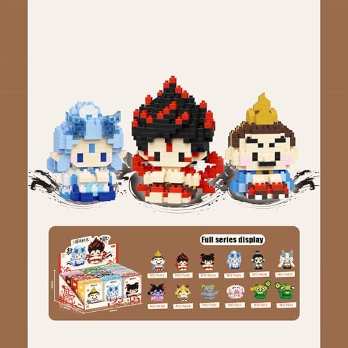Vilbocr Nezha Ao Bing Mini Blocks Toy 264pcs