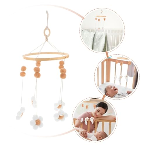 Boho Flower Crib Mobile Nursery Decor for Boys