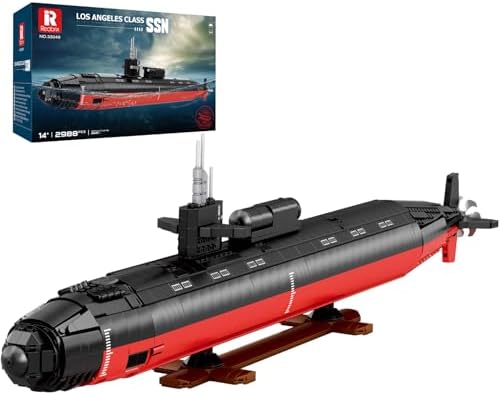 Nuclear Submarine Building Set for Adults 1125 Scale Model