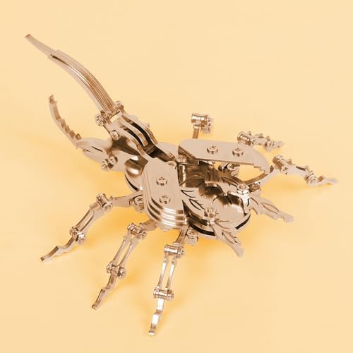 3D Metal Puzzle Beetle - Assembles with Tools