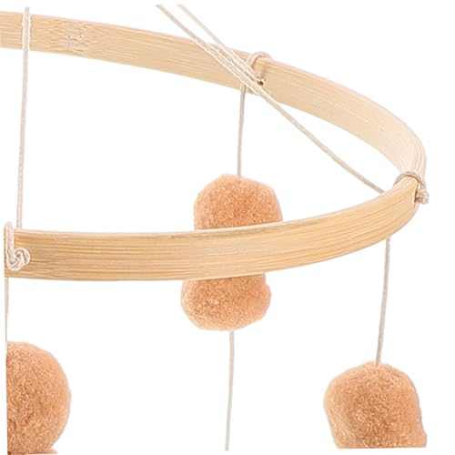 Vaguelly Boho Flower Mobile for Crib Nursery Bedroom Decor