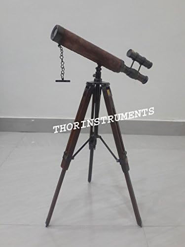 18 Inch Antique Bronze Nautical Telescope with Tripod