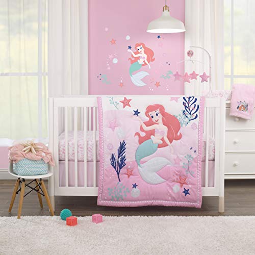 Disney The Little Mermaid Ariel Musical Mobile Pink Aqua Coral