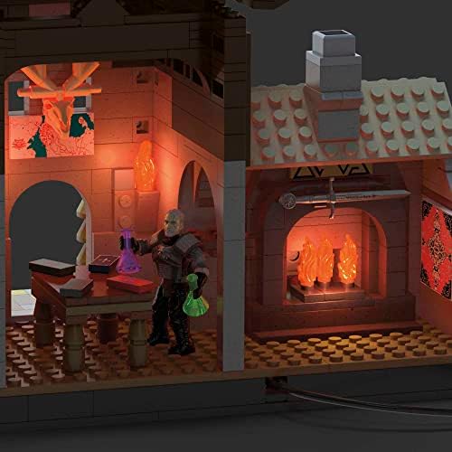 Mega The Witcher Building Toys Set 1170 Pieces