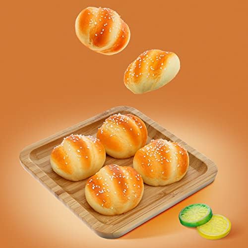 Gresorth 6 Piece PU Fake Cake Bread Kitchen Toy