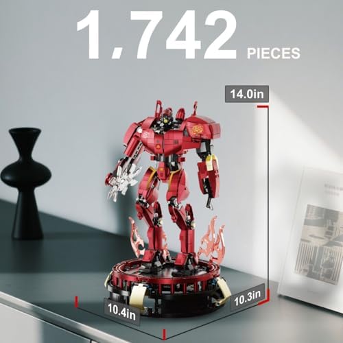 High GODO Storm Mech Building Blocks Set for Adults