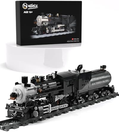 Nifeliz CN5700 Steam Train Building Kit for Train Lovers